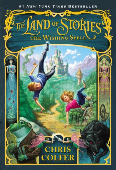 Chris Colfer/The Land of Stories@The Wishing Spell@LARGE PRINT